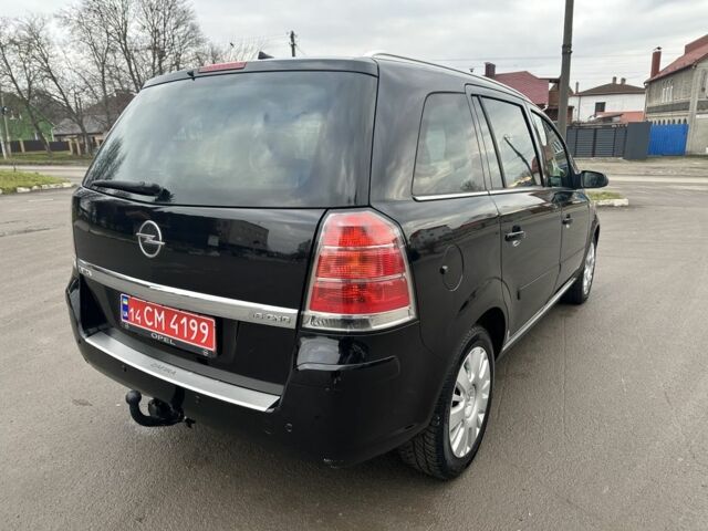 Чорний Опель Зафіра, об'ємом двигуна 1.6 л та пробігом 197 тис. км за 5700 $, фото 7 на Automoto.ua