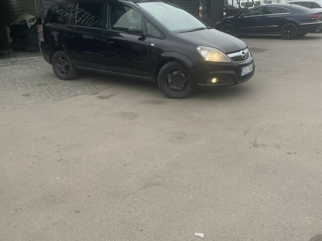 Чорний Опель Зафіра, об'ємом двигуна 1.9 л та пробігом 330 тис. км за 2250 $, фото 13 на Automoto.ua