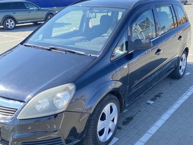 Чорний Опель Зафіра, об'ємом двигуна 1.6 л та пробігом 350 тис. км за 4900 $, фото 9 на Automoto.ua