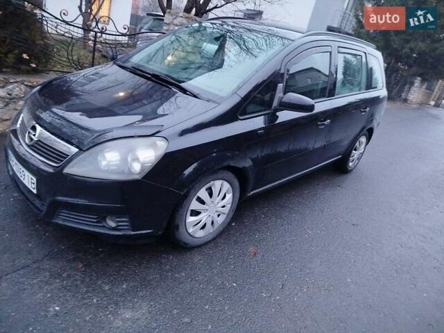 Чорний Опель Зафіра, об'ємом двигуна 1.91 л та пробігом 265 тис. км за 6100 $, фото 7 на Automoto.ua