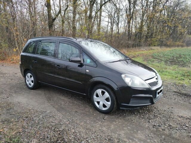 Черный Опель Зафира, объемом двигателя 0 л и пробегом 232 тыс. км за 5100 $, фото 1 на Automoto.ua