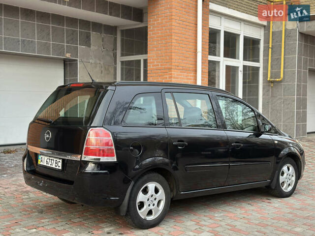 Чорний Опель Зафіра, об'ємом двигуна 1.8 л та пробігом 107 тис. км за 8200 $, фото 6 на Automoto.ua