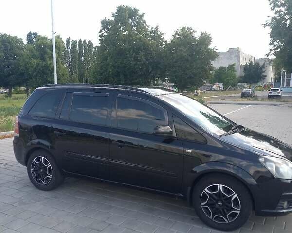 Чорний Опель Зафіра, об'ємом двигуна 1.8 л та пробігом 188 тис. км за 4900 $, фото 8 на Automoto.ua