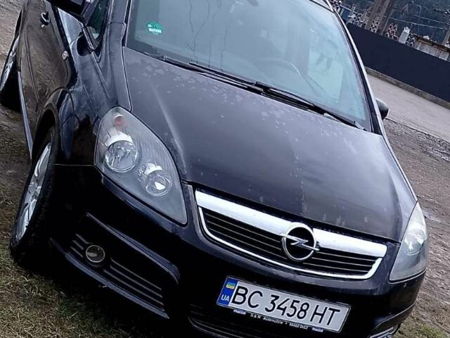 Чорний Опель Зафіра, об'ємом двигуна 1.9 л та пробігом 292 тис. км за 5200 $, фото 1 на Automoto.ua