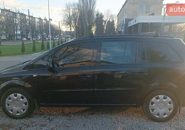 Черный Опель Зафира, объемом двигателя 1.8 л и пробегом 257 тыс. км за 5600 $, фото 18 на Automoto.ua