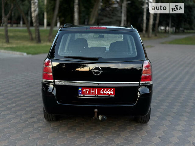 Черный Опель Зафира, объемом двигателя 1.6 л и пробегом 292 тыс. км за 6550 $, фото 39 на Automoto.ua