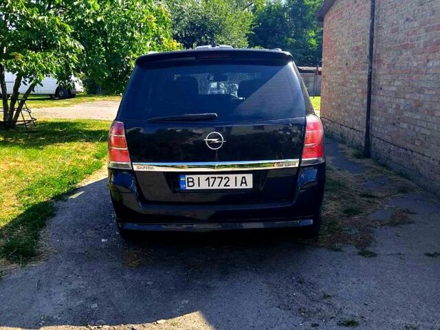 Чорний Опель Зафіра, об'ємом двигуна 1.9 л та пробігом 270 тис. км за 7000 $, фото 5 на Automoto.ua