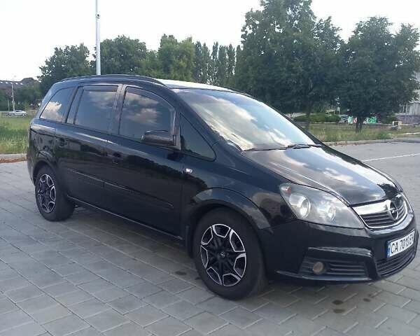 Чорний Опель Зафіра, об'ємом двигуна 1.8 л та пробігом 188 тис. км за 4900 $, фото 23 на Automoto.ua