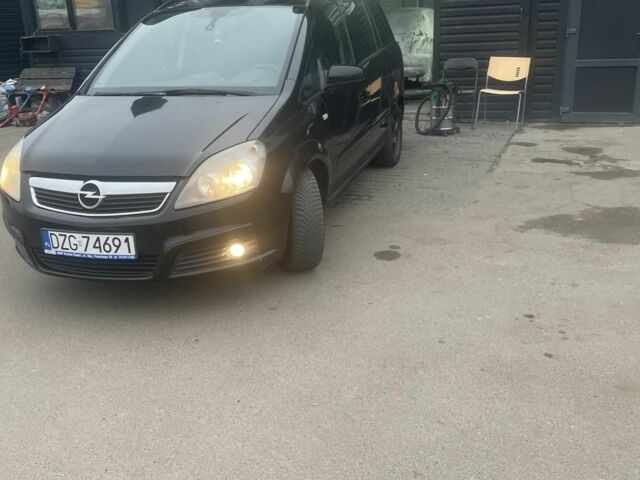 Чорний Опель Зафіра, об'ємом двигуна 1.9 л та пробігом 330 тис. км за 2250 $, фото 18 на Automoto.ua