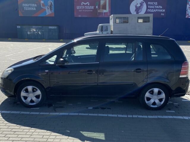 Чорний Опель Зафіра, об'ємом двигуна 1.6 л та пробігом 350 тис. км за 4900 $, фото 7 на Automoto.ua