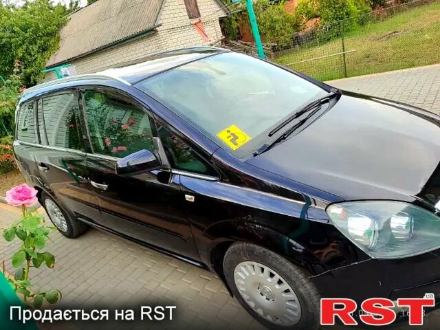 Чорний Опель Зафіра, об'ємом двигуна 1.8 л та пробігом 227 тис. км за 5500 $, фото 3 на Automoto.ua