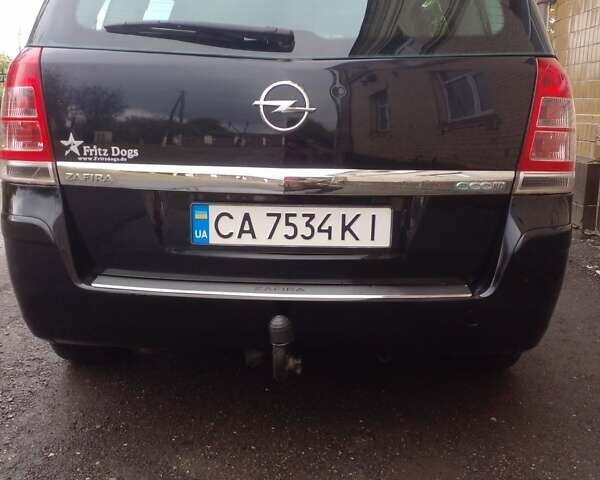 Чорний Опель Зафіра, об'ємом двигуна 1.6 л та пробігом 225 тис. км за 6800 $, фото 1 на Automoto.ua