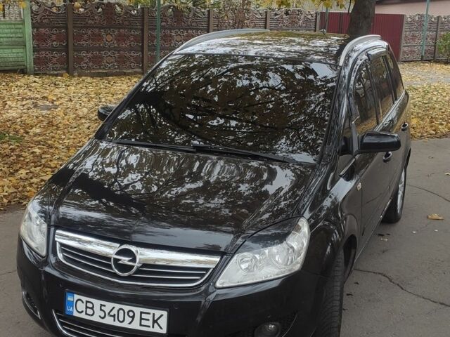 Чорний Опель Зафіра, об'ємом двигуна 1.6 л та пробігом 221 тис. км за 6500 $, фото 2 на Automoto.ua