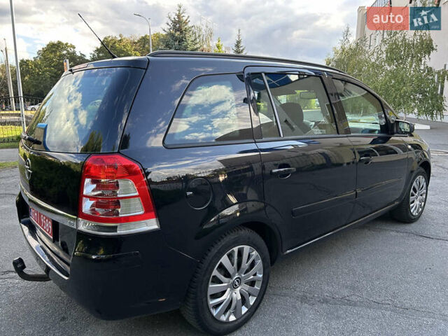 Черный Опель Зафира, объемом двигателя 1.8 л и пробегом 205 тыс. км за 6250 $, фото 44 на Automoto.ua