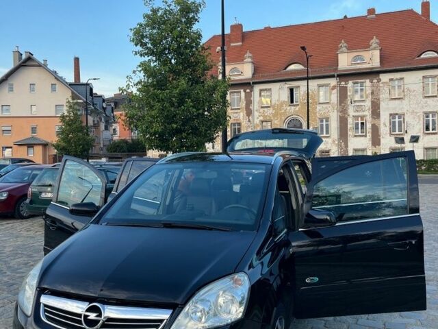 Черный Опель Зафира, объемом двигателя 1.8 л и пробегом 228 тыс. км за 7300 $, фото 12 на Automoto.ua