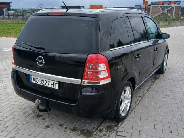 Чорний Опель Зафіра, об'ємом двигуна 1.7 л та пробігом 400 тис. км за 5300 $, фото 4 на Automoto.ua
