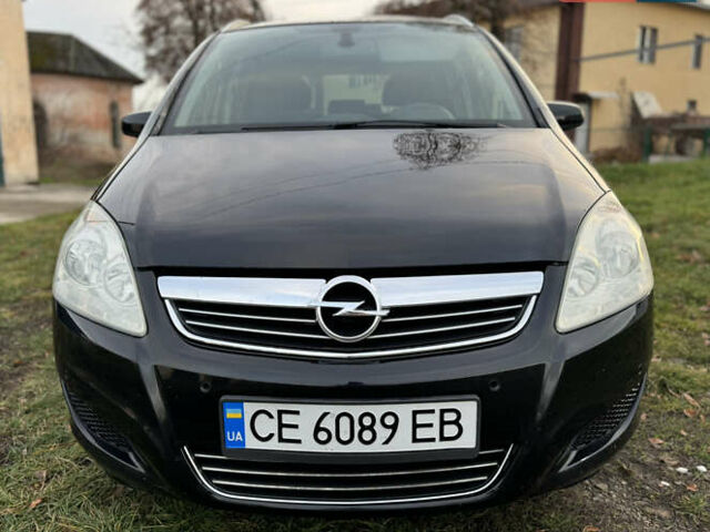 Черный Опель Зафира, объемом двигателя 2.2 л и пробегом 209 тыс. км за 4900 $, фото 9 на Automoto.ua