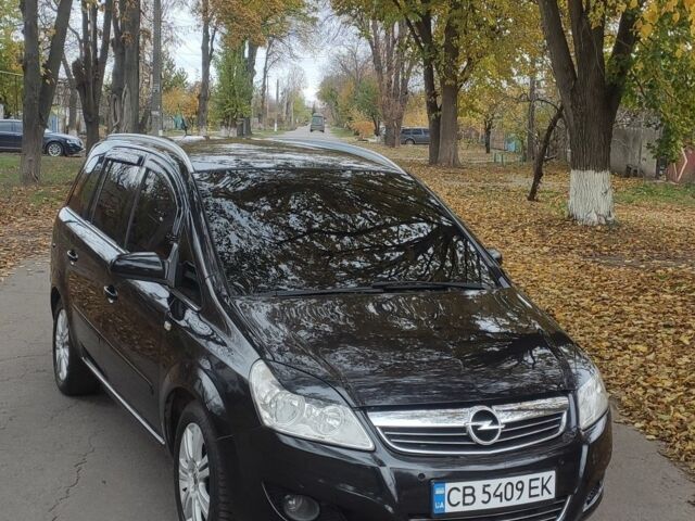 Чорний Опель Зафіра, об'ємом двигуна 1.6 л та пробігом 221 тис. км за 6500 $, фото 1 на Automoto.ua