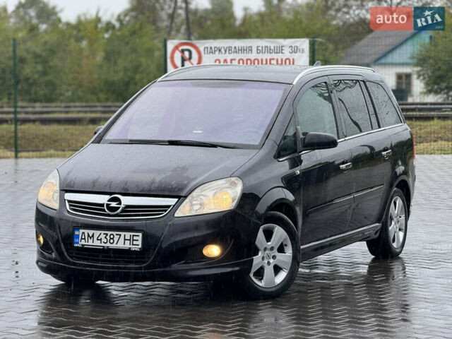 Чорний Опель Зафіра, об'ємом двигуна 1.91 л та пробігом 299 тис. км за 5750 $, фото 1 на Automoto.ua