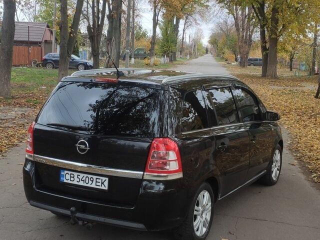 Чорний Опель Зафіра, об'ємом двигуна 1.6 л та пробігом 221 тис. км за 6500 $, фото 7 на Automoto.ua