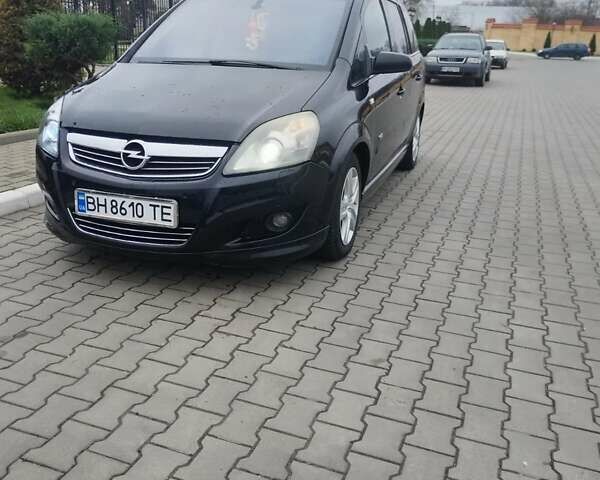 Чорний Опель Зафіра, об'ємом двигуна 2.2 л та пробігом 242 тис. км за 5250 $, фото 2 на Automoto.ua