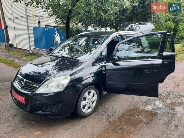 Чорний Опель Зафіра, об'ємом двигуна 1.6 л та пробігом 213 тис. км за 6750 $, фото 99 на Automoto.ua