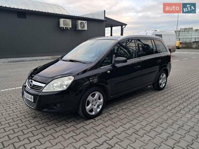 Черный Опель Зафира, объемом двигателя 1.8 л и пробегом 252 тыс. км за 5650 $, фото 31 на Automoto.ua