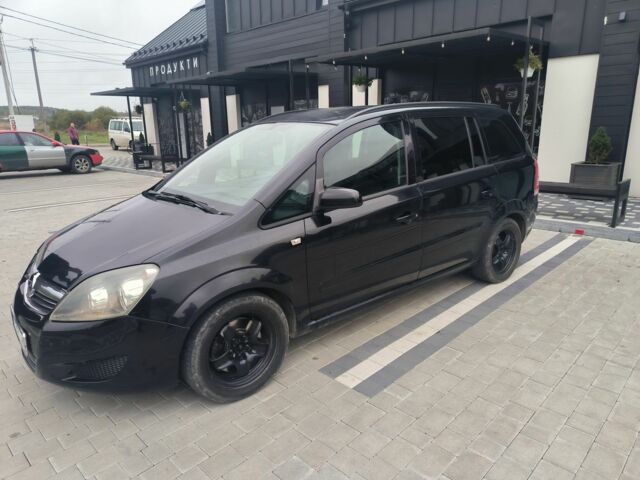 Чорний Опель Зафіра, об'ємом двигуна 1.9 л та пробігом 336 тис. км за 5500 $, фото 4 на Automoto.ua