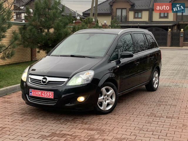 Черный Опель Зафира, объемом двигателя 1.8 л и пробегом 230 тыс. км за 5400 $, фото 8 на Automoto.ua