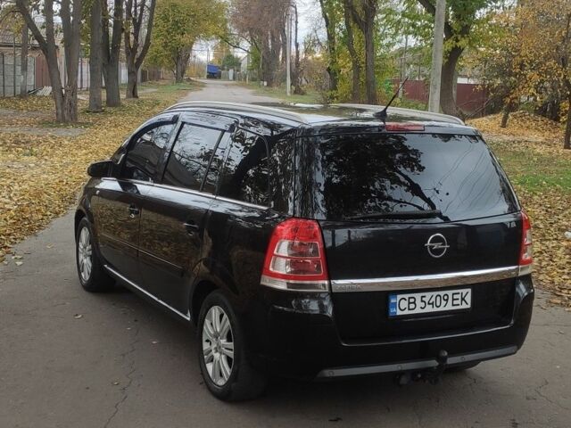 Чорний Опель Зафіра, об'ємом двигуна 1.6 л та пробігом 221 тис. км за 6500 $, фото 6 на Automoto.ua
