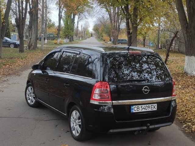 Чорний Опель Зафіра, об'ємом двигуна 1.6 л та пробігом 221 тис. км за 6500 $, фото 5 на Automoto.ua