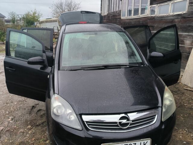 Чорний Опель Зафіра, об'ємом двигуна 1.9 л та пробігом 336 тис. км за 5500 $, фото 10 на Automoto.ua