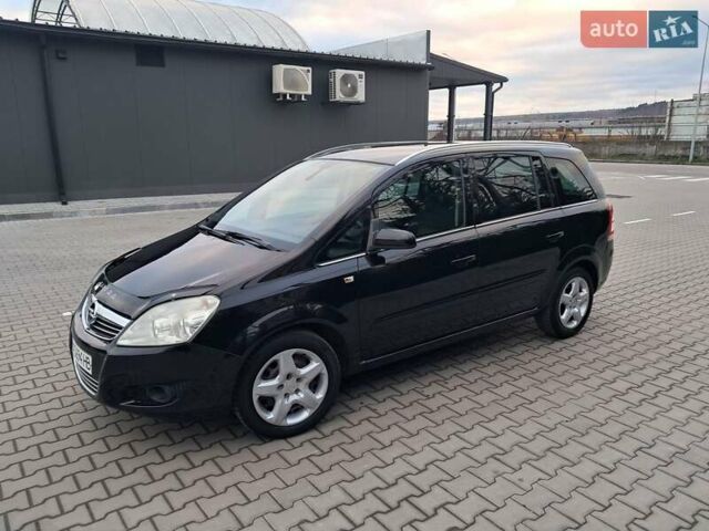 Черный Опель Зафира, объемом двигателя 1.8 л и пробегом 252 тыс. км за 5650 $, фото 5 на Automoto.ua