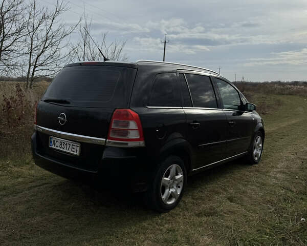 Чорний Опель Зафіра, об'ємом двигуна 1.6 л та пробігом 238 тис. км за 5500 $, фото 7 на Automoto.ua
