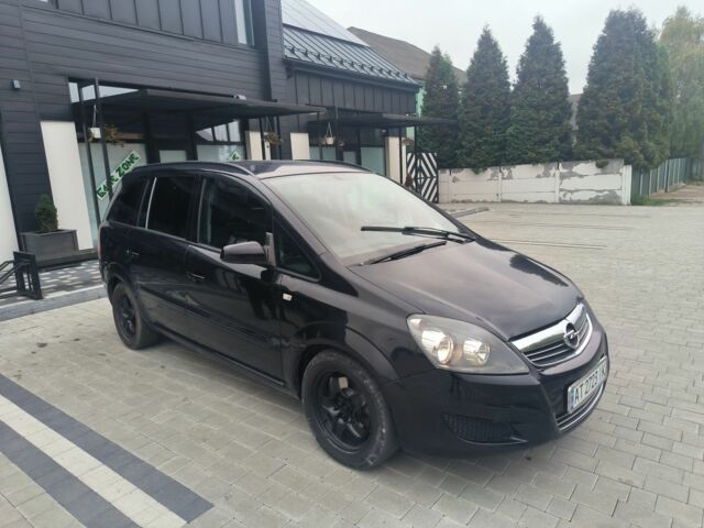 Чорний Опель Зафіра, об'ємом двигуна 1.9 л та пробігом 336 тис. км за 5500 $, фото 9 на Automoto.ua