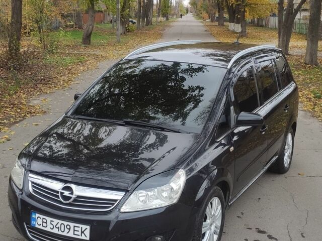 Чорний Опель Зафіра, об'ємом двигуна 1.6 л та пробігом 221 тис. км за 6500 $, фото 10 на Automoto.ua
