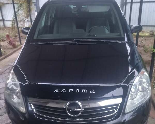 Черный Опель Зафира, объемом двигателя 1.91 л и пробегом 226 тыс. км за 6300 $, фото 6 на Automoto.ua