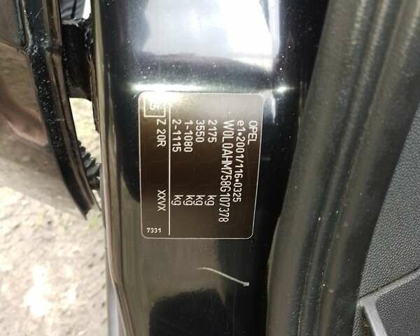 Черный Опель Зафира, объемом двигателя 1.7 л и пробегом 320 тыс. км за 6200 $, фото 7 на Automoto.ua