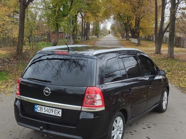Чорний Опель Зафіра, об'ємом двигуна 1.6 л та пробігом 221 тис. км за 6500 $, фото 9 на Automoto.ua