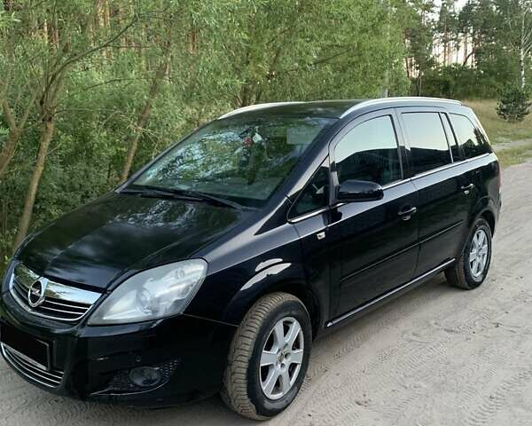 Чорний Опель Зафіра, об'ємом двигуна 1.91 л та пробігом 198 тис. км за 6700 $, фото 1 на Automoto.ua
