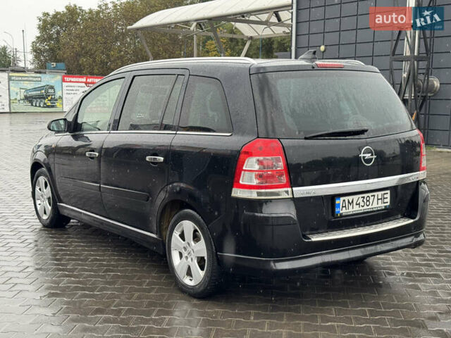 Чорний Опель Зафіра, об'ємом двигуна 1.91 л та пробігом 299 тис. км за 5750 $, фото 7 на Automoto.ua