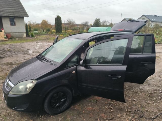 Чорний Опель Зафіра, об'ємом двигуна 1.9 л та пробігом 336 тис. км за 5500 $, фото 11 на Automoto.ua