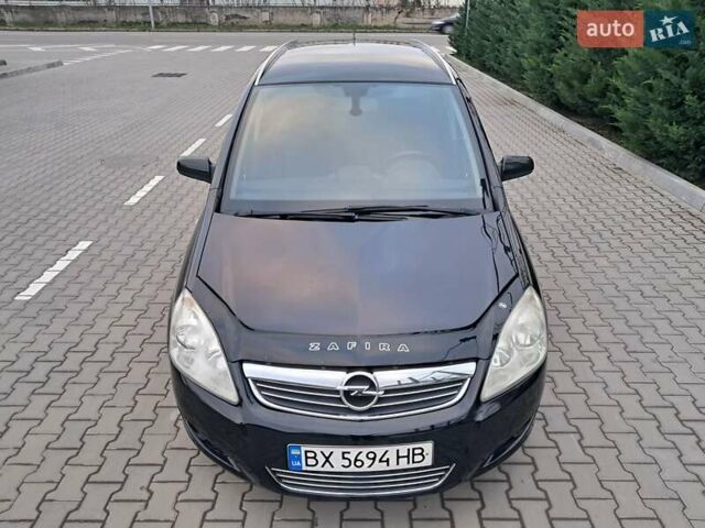 Черный Опель Зафира, объемом двигателя 1.8 л и пробегом 252 тыс. км за 5650 $, фото 21 на Automoto.ua