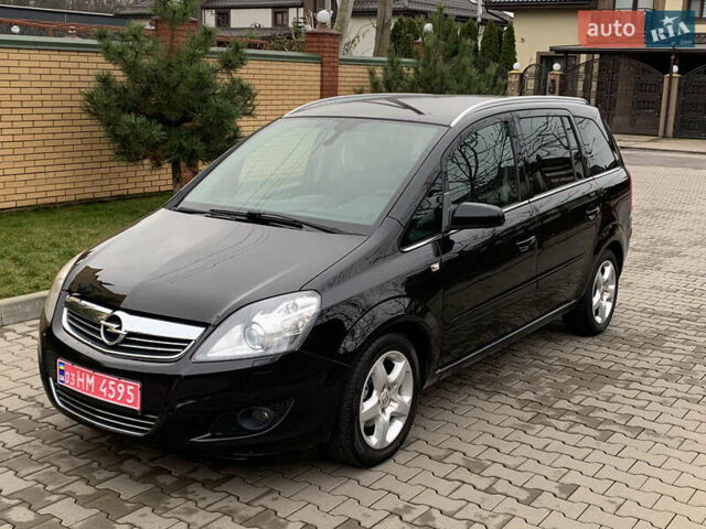 Черный Опель Зафира, объемом двигателя 1.8 л и пробегом 230 тыс. км за 5400 $, фото 20 на Automoto.ua
