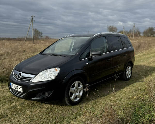 Чорний Опель Зафіра, об'ємом двигуна 1.6 л та пробігом 238 тис. км за 5500 $, фото 3 на Automoto.ua