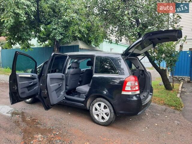 Чорний Опель Зафіра, об'ємом двигуна 1.6 л та пробігом 213 тис. км за 6750 $, фото 108 на Automoto.ua