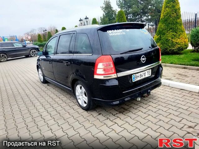 Чорний Опель Зафіра, об'ємом двигуна 2.2 л та пробігом 242 тис. км за 5250 $, фото 1 на Automoto.ua