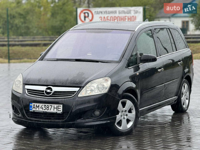 Чорний Опель Зафіра, об'ємом двигуна 1.91 л та пробігом 299 тис. км за 5750 $, фото 2 на Automoto.ua