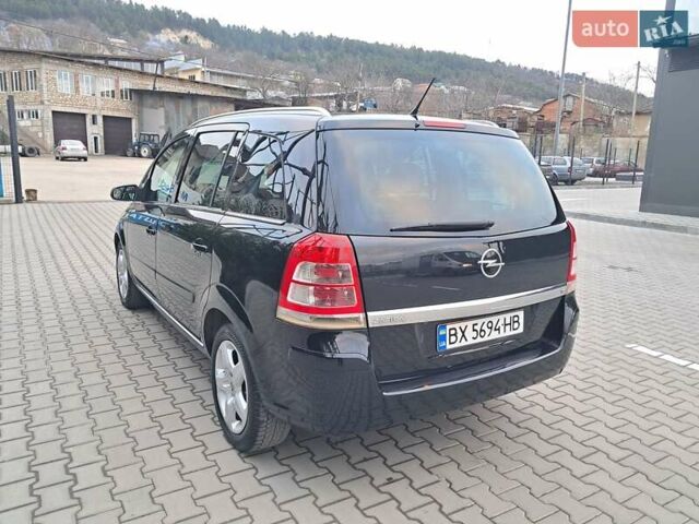 Черный Опель Зафира, объемом двигателя 1.8 л и пробегом 252 тыс. км за 5650 $, фото 28 на Automoto.ua