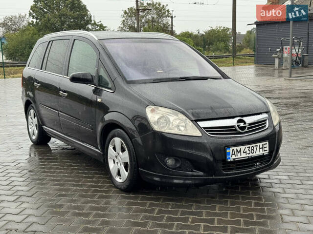 Чорний Опель Зафіра, об'ємом двигуна 1.91 л та пробігом 299 тис. км за 5750 $, фото 11 на Automoto.ua